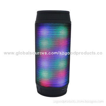 Bluetooth Speaker with LED Lights Show in Effect
